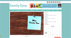 Desktop Screenshot of familytimemagazine.com